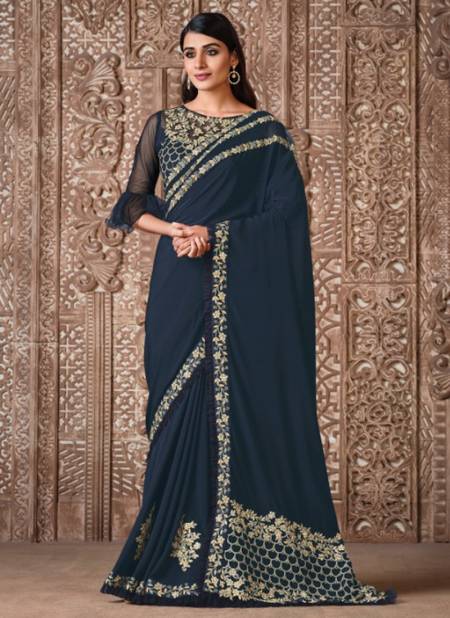 Morpich Colour Reina Mahotsav New Designer Exclusive Heavy Party Wear Georgette Saree Collection 21724